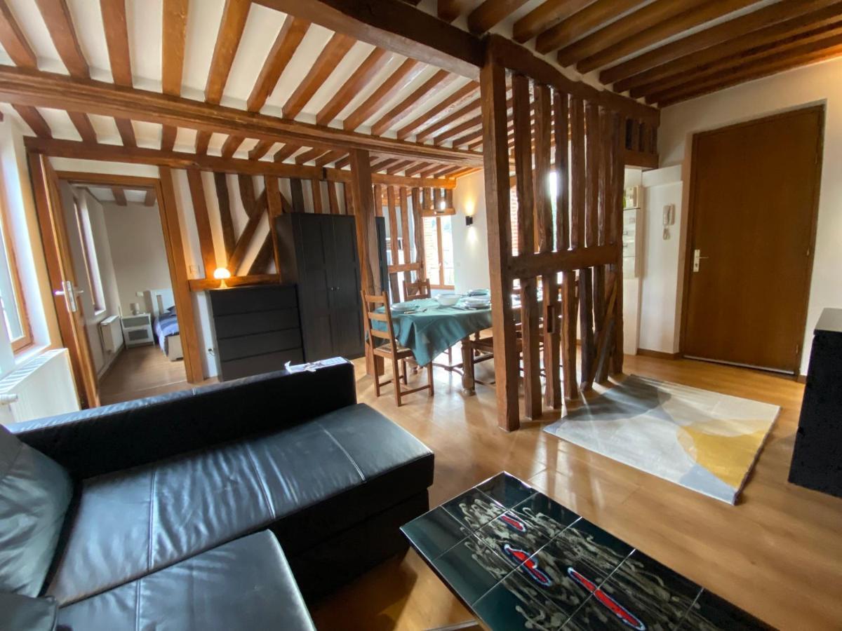 Honfleur Authentique Appartement Buitenkant foto
